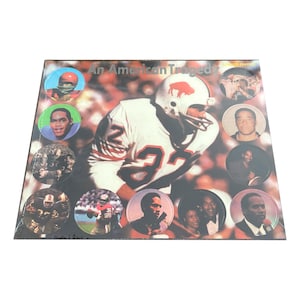 Een Amerikaanse tragediefabriek verzegelde ongeperforeerde vellen vintage OJ Simpson-pogs. 1 ongeperforeerd vel met in totaal 11 melkdoppen. Midden jaren 90.