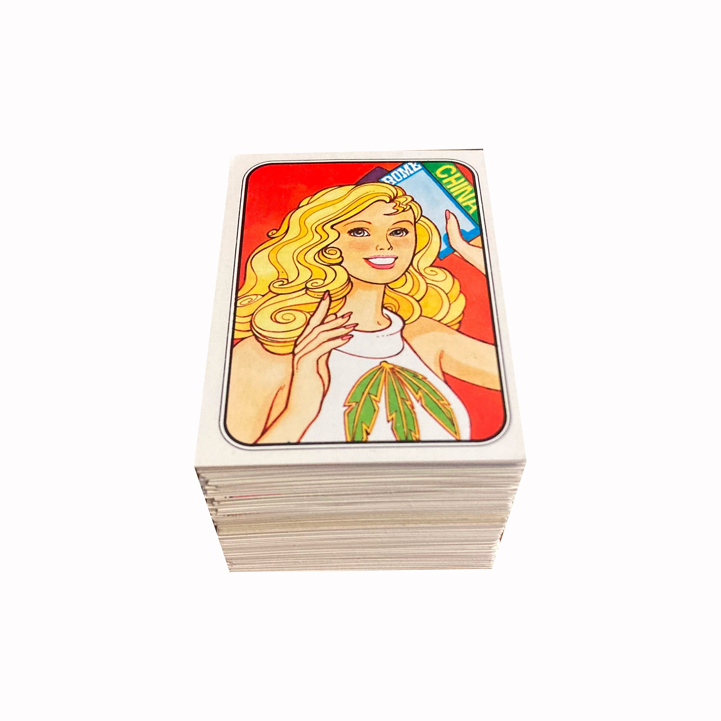 Barbie Complete Set of 216 Vintage Album Stickers in Excellent