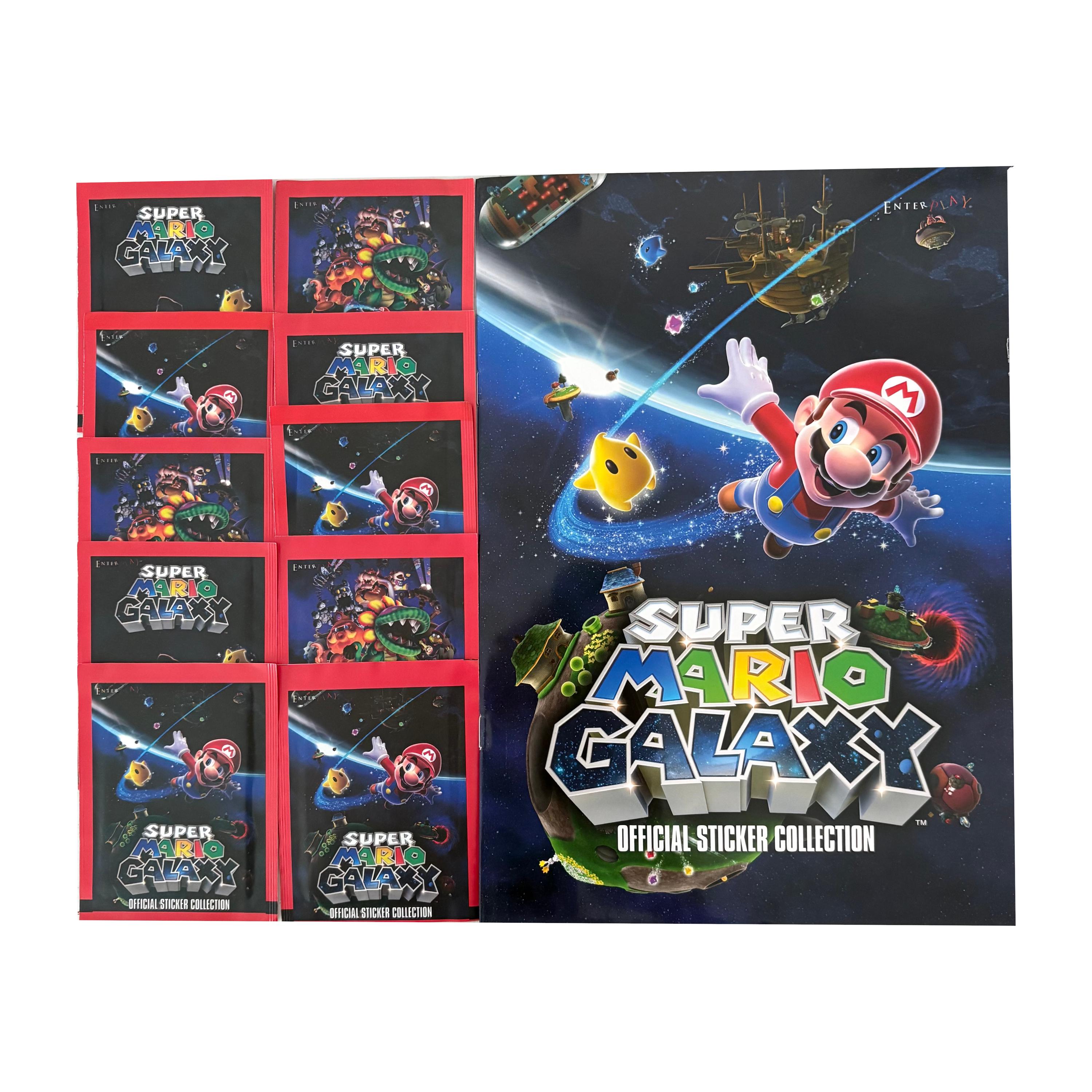 スーパーマリオギャラクシー公式ステッカーコレクションアルバム +