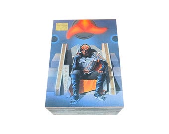 Star Trek Master Series 2 complete set of 100 vintage trading cards in excellent condition. Skybox 1994. Captain Kirk Spock Enterprise