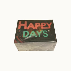 Happy Days complete set van 72 vintage ruilkaarten in uitstekende staat. DuoCards 1998. Fonzie! Richie Cunningham! Joanie en Chachi!