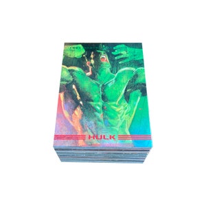 マーベル マスターピース 1993 90 枚のヴィンテージ トレーディング  