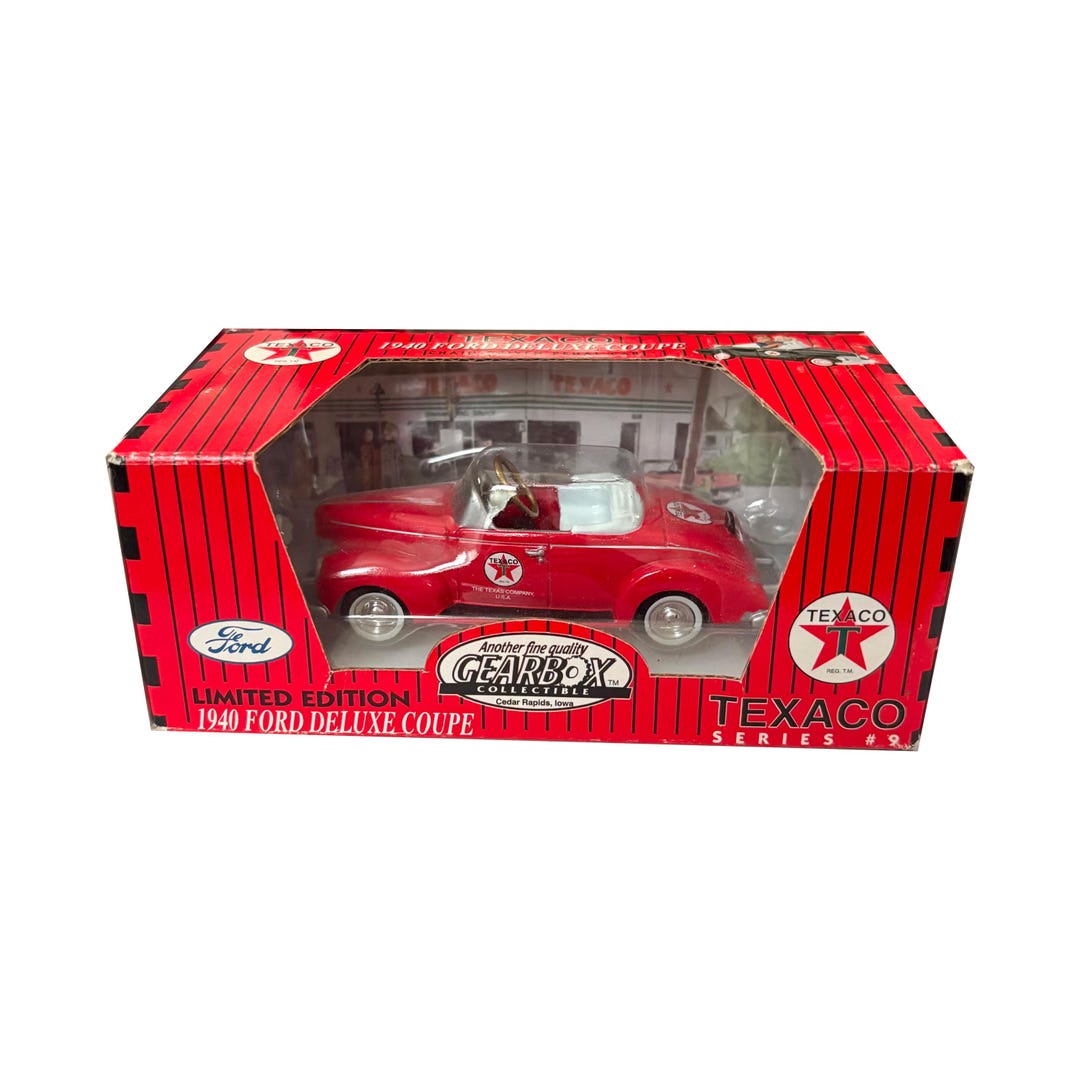 1940 Texaco Ford Deluxe Coupe Limited Edition Diecast Pedal Driven