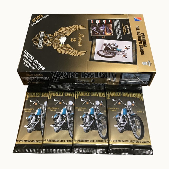 4 Packs of Harley Davidson Series 2 Vintage Trading Cards. 10