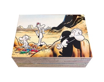 Bone by Jeff Smith complete base set of 90 vintage trading cards in excellent condition. Comic Images 1994.