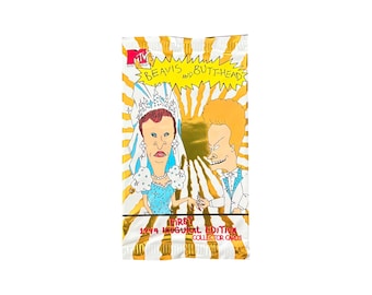ビーバス＆バットヘッドのヴィンテージ・トレーディングカード1パック