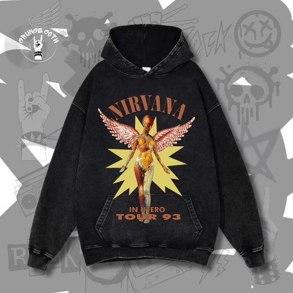 90s Grunge Hoodie, Retro Rock Band Printed Sweatshirt, Aesthetic Retro Y2k Graphic Clothing, Hoodie Retro, Gothic, Punk, Grunge,rock - Etsy 90s Grunge Hoodie, Retro Rock Band Printed Sweatshirt, Aesthetic Retro Y2k Graphic Clothing, Hoodie Retro, Gothic, Punk, Grunge,rock - Etsy
