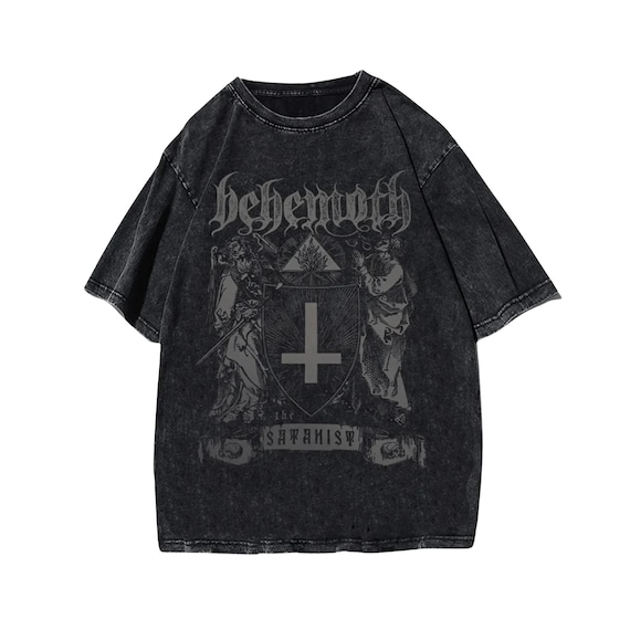 Washed Skull Angel Grunge Gothic T-Shirt Alternative 90s Aesthetic Clothing,Retro Goth Loose Washed Oversize T shirt,Religious Gothic Shirt