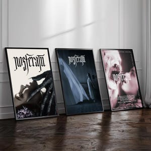 Póster de la película Nosferatu 2024, decoración de arte de pared, colección de carteles de películas, regalo de cumpleaños, póster de lienzo sin marco