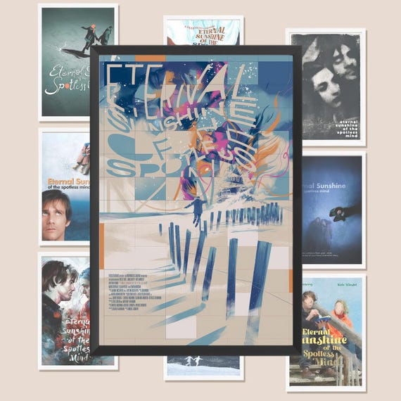 エターナル・サンシャイン』ポスター、映画ポスター、レトロ装飾