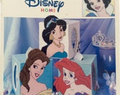 Disney Princess Collection Plastic Canvas For Tissue Box Covers, Disney Home Leisure Arts Booklet Number 3414