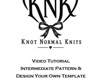 KNK Method Video Tutorial + Intermediate Pattern + Design Your Own Template