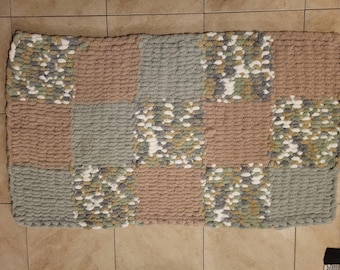 FREE SHIPPING: Common Ground Hand Knitted Chenille Throw (36"x 62")