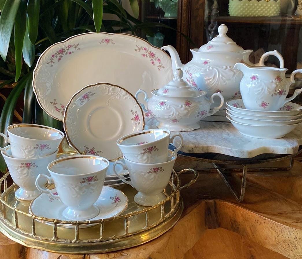Walbrzych China Rose - Etsy Walbrzych China Rose - Etsy