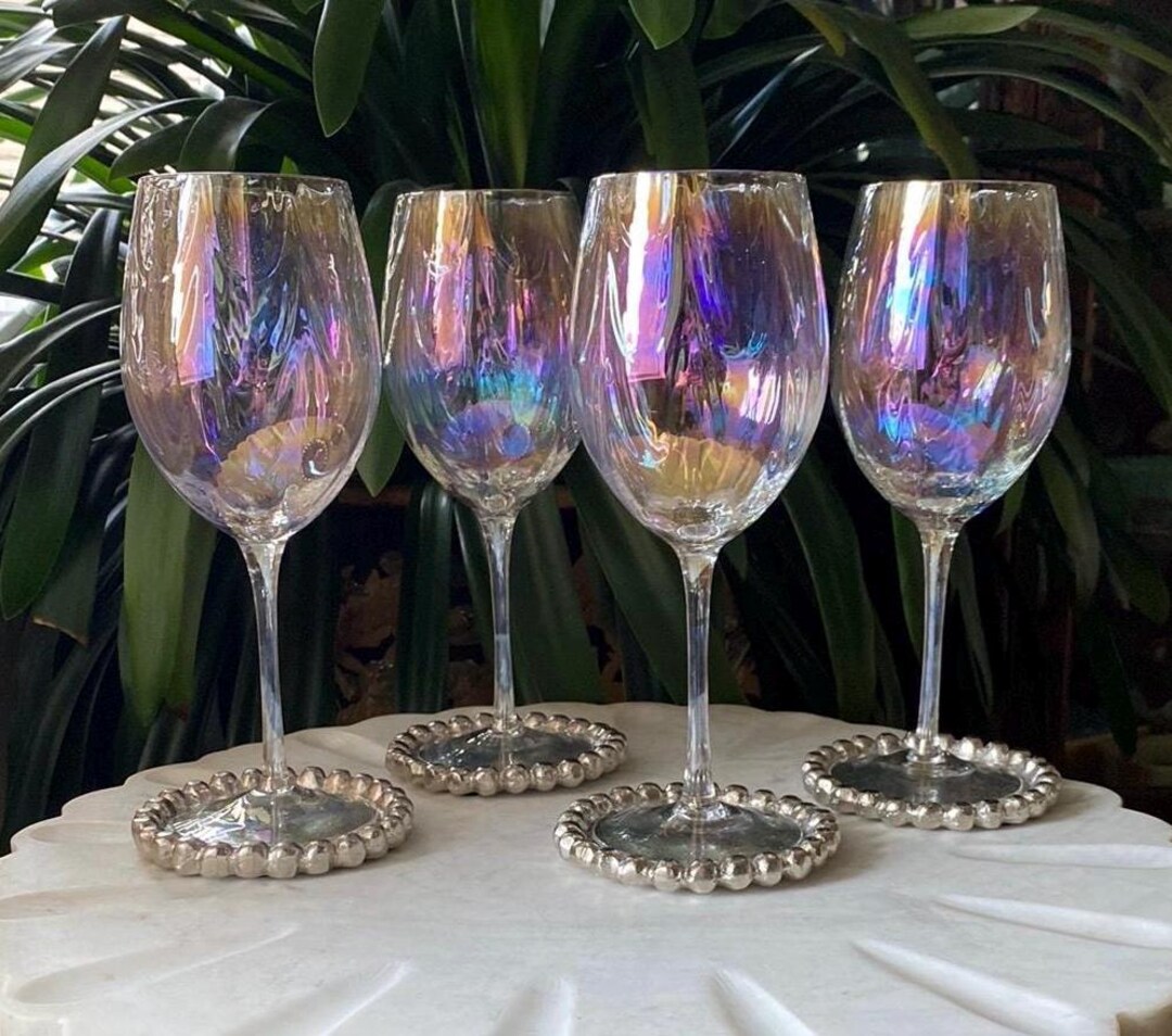 Rachel Zoe | Dining | Nwt Rachel Zoe Purple Tinted Wine  Rachel Zoe Purple Tinted Wine Glasses - Set of 4 - 13 oz main image 1