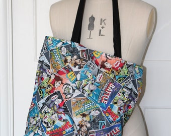 toy story comic tote bag