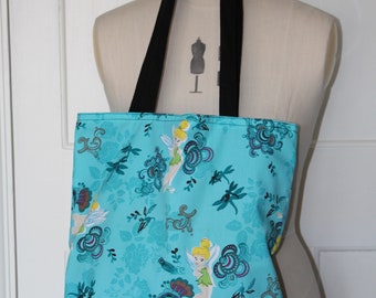 bolso tote campanita azul