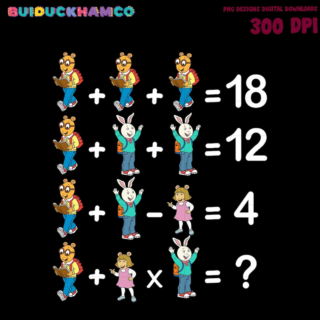 Arthur and Friends Math Teacher Png, Cartoon Characters, Teacher ...
