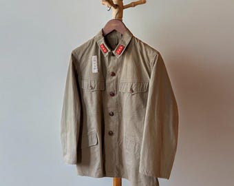 Vintage Japanese 40's Destroyed Military Jacket #2262 - Etsy