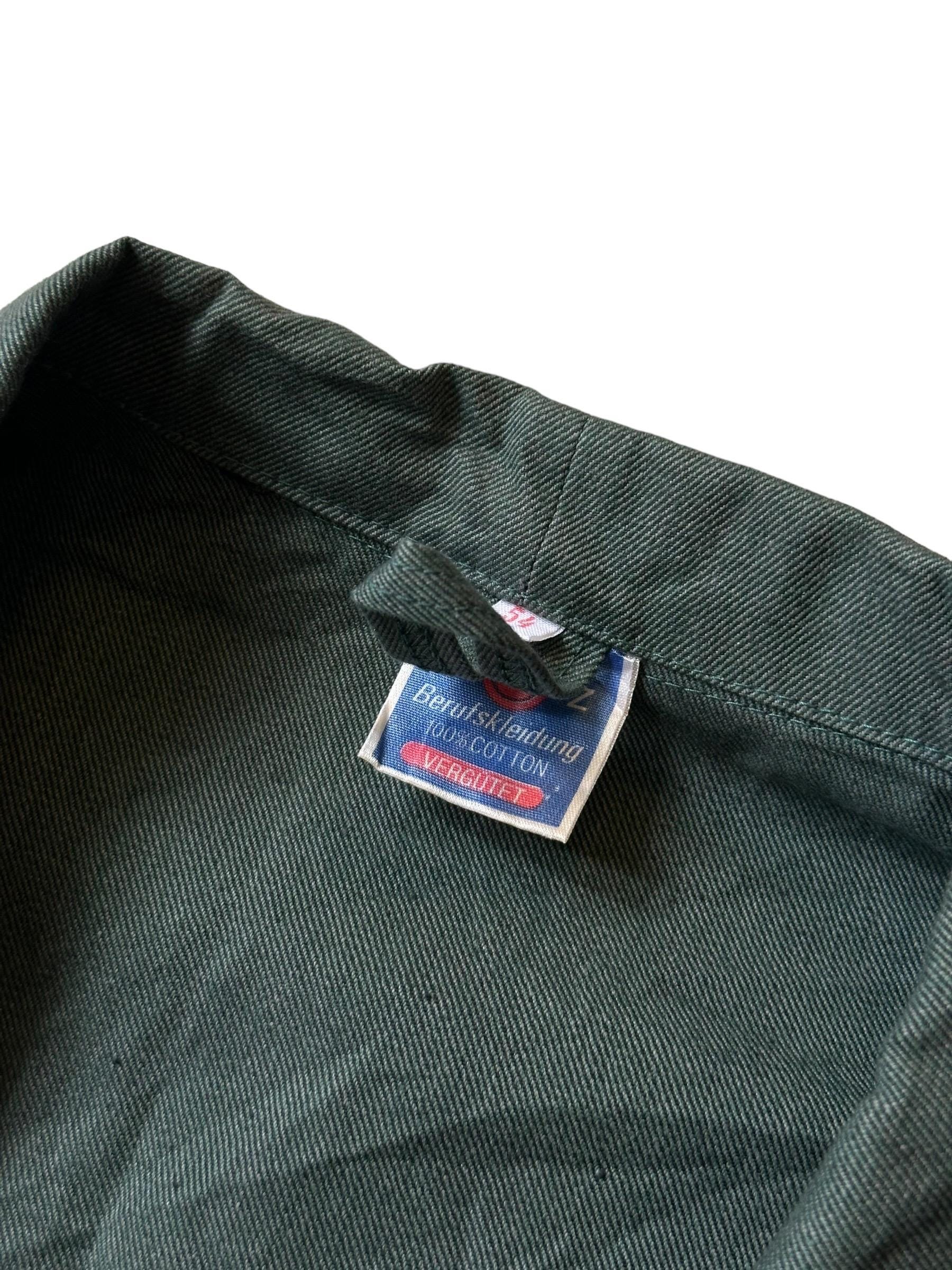 1960's-1970's Dead Stock German B M Z Berufskleidung Cotton
