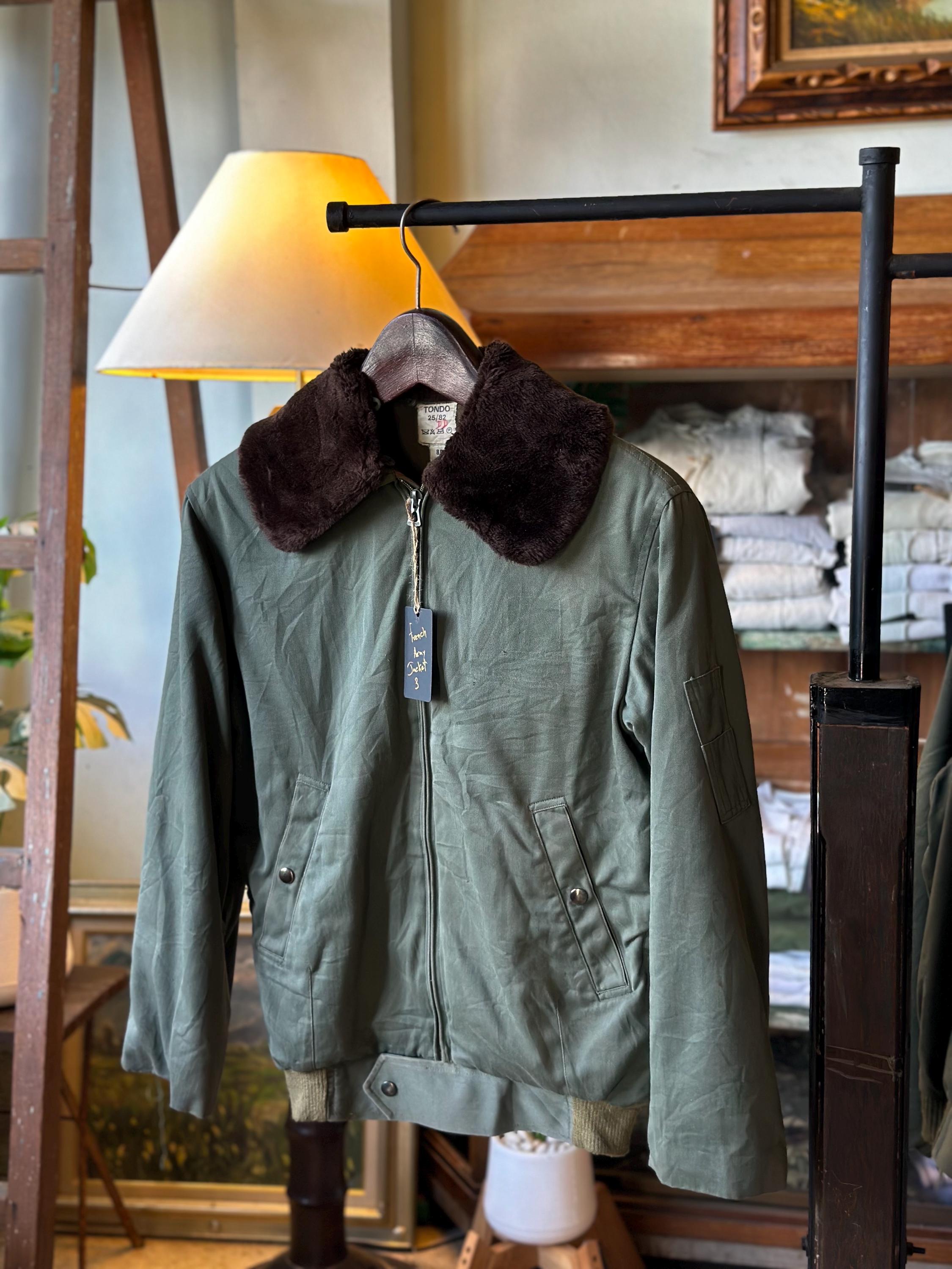 1980‘s French Air Force jacket HBT Fabric