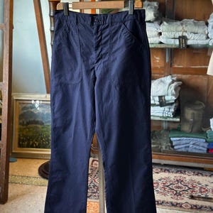1972’s US naval military Dark blue pants ,good condition