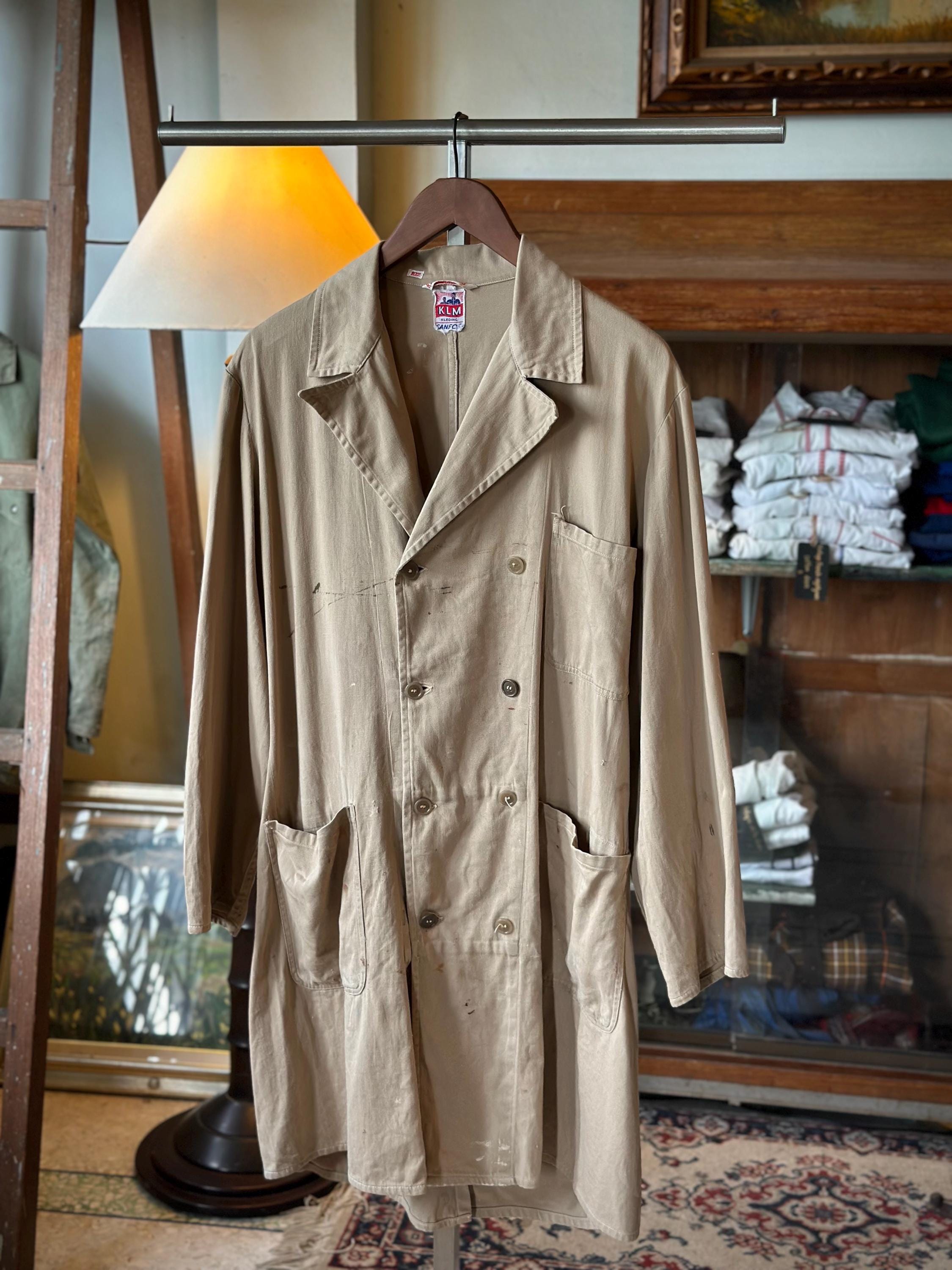 Vintage French Double Breasted Workwear Jacket - Etsy