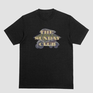 Der Sonntags-Club-Golf-T-Shirt Golf Cart Sonntag Golf-Liebhaber-T-Shirt