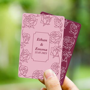Wedding Guest Book Playing Cards, Wedding Guest Book Alternative, Photo Playing Cards Deck, Bridal Shower Favors, Wedding Gift