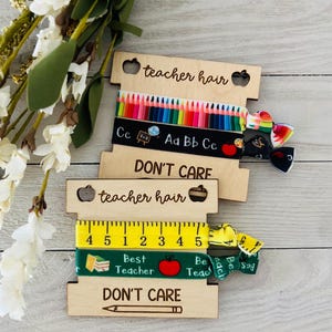 Teacher Appreciation, Teacher gift, Hair tie
