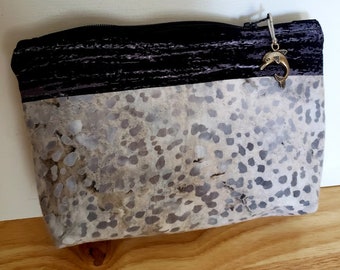 Monedero con cremallera, tirador de cremallera