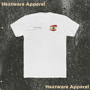 Lebanon Shirt | Unisex | Lebanon Pride | T-shirt | Heatwear Apparel