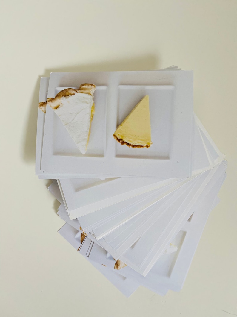 5 x 7 Flat Pie Note Card