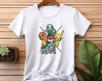 Pokemon Friend Stickdatei Design in 8 Größen