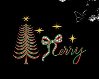 Stickdatei Tannenbaum (Digitale Datei)