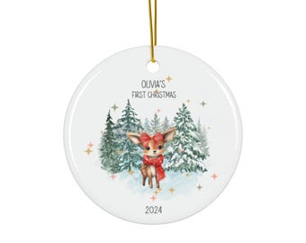 Ceramic Ornament, 4 Shapes