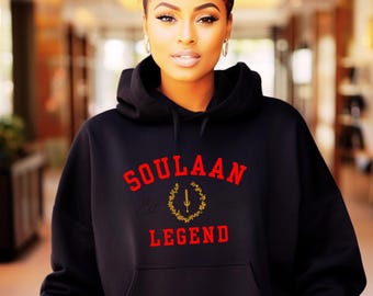 Soulaan Legend Hoodie - FBA Lineage-Black American Heritage-Unisex