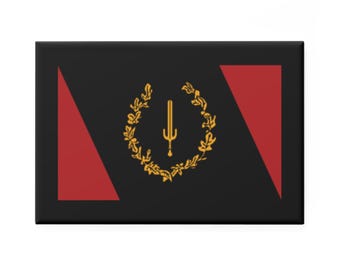 Black American Heritage Flag Magnet Foundational Black American