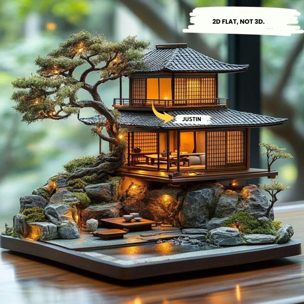 Japanese house model - Etsy 日本