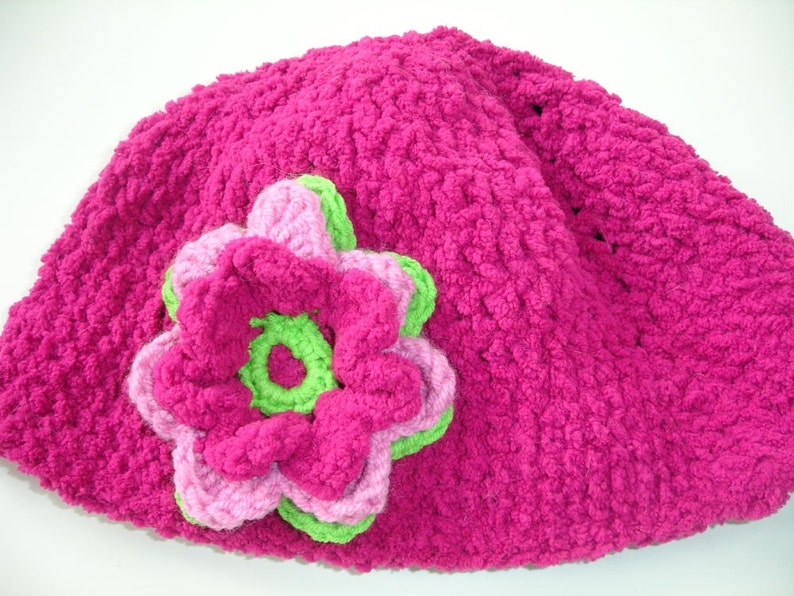 Custom Floral Cloche Hat for Girlie Girls Etsy