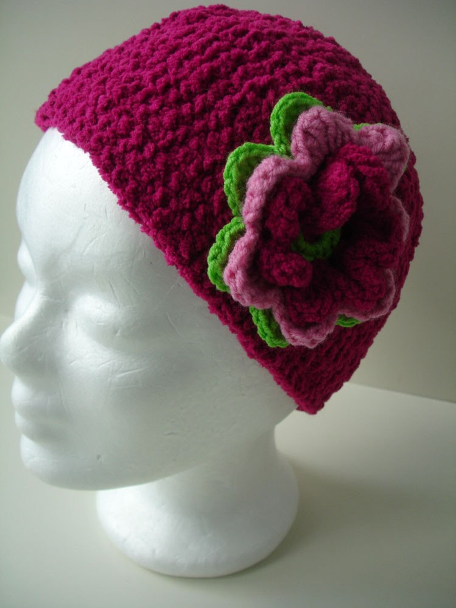 Custom Floral Cloche Hat for Girlie Girls Etsy