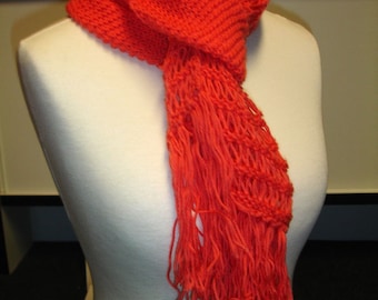 Orange scarf - ready to ship