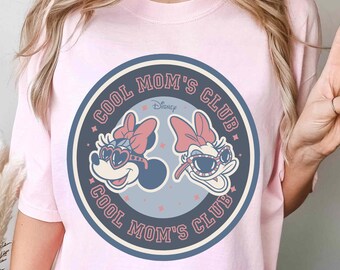 Minnie and Daisy Motherhood Shirt, Disney Cool Moms Club Tee, Disneyland Family Trip Outfit, Disney Mom Shirt, Mother’s Day Gift For Mom