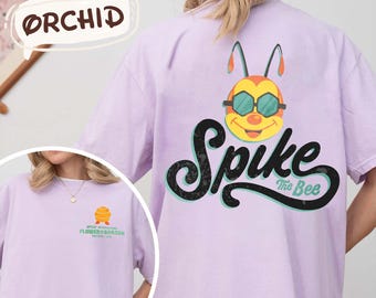 Two Sided Funny Disney Spike The Bee Shirt, Epcot International Flower and Garden Festival 2026 Tee, WDW Disneyland Family Trip Outfit