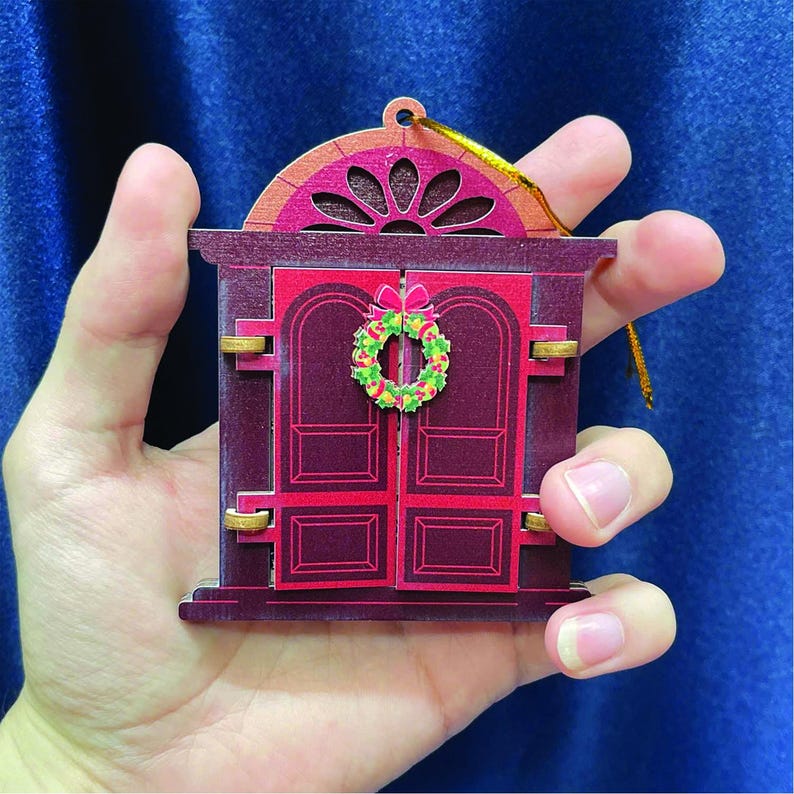 Personalized Family Name Crossword Puzzle, Scrabble Christmas Ornaments