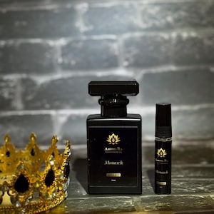 Monarch – Perfume masculino de larga duración / Cítricos aromáticos y especias amaderadas / Intenso, limpio y seguro