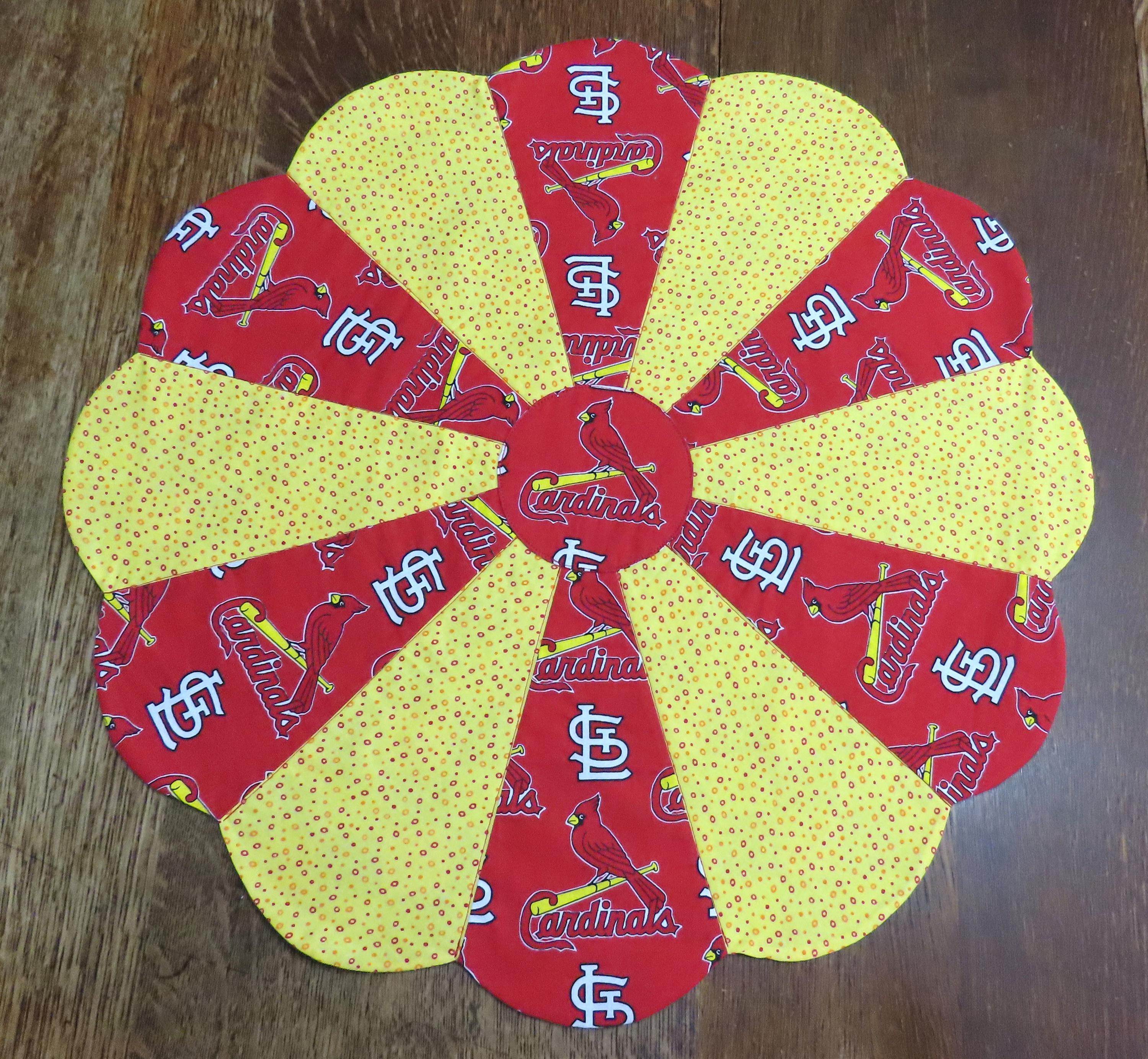 St. Louis Cardinals Table Topper And/or Snack Mats - Choose at Checkout ...