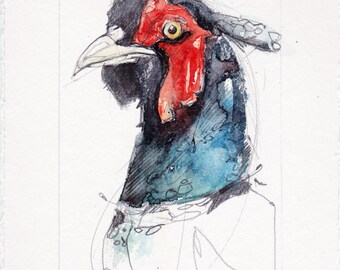 PHEASANT - Original Watercolor