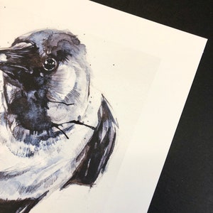 Hooded Crow PRINT image 3