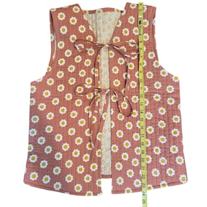 Handmade Womens Quilted Vest.